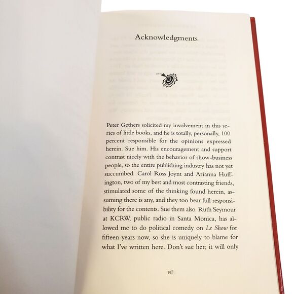 1999 It's The Stupidity, Stupid Harry Shearer 1st Edition Hardcover Politics - Picture 7 of 12